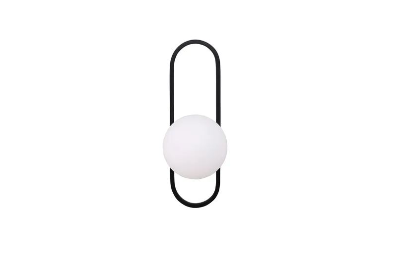 Alpes Väggplafond 19 cm, Svart