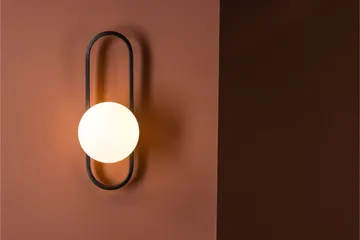 Alpes Väggplafond 19 cm - Svart - Products - Belysning - Lampor & belysning inomhus - Vägglampa - Väggplafond