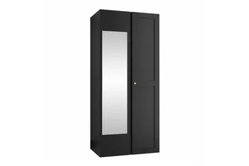 Dunvegan Garderob m. Spegel Black - Products - Förvaring - Garderober & garderobssystem