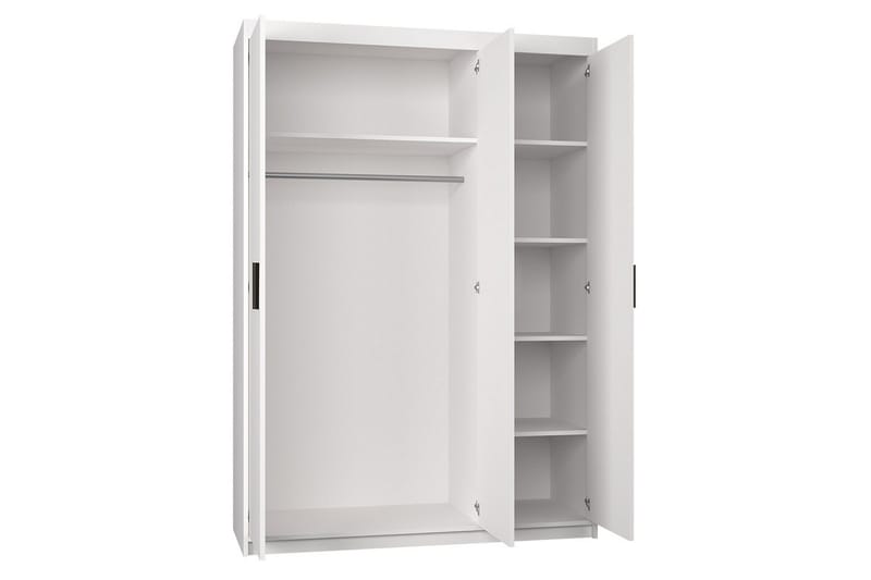 Enzenauer Garderob med Spegel 133 cm LED-belysning - Trä/natur - Products - Förvaring - Garderober & garderobssystem