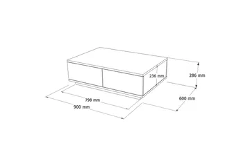 Anari Möbelset För Vardagsrum - Vit - Products - Förvaring - Förvaringsmöbler - Möbelset för vardagsrum