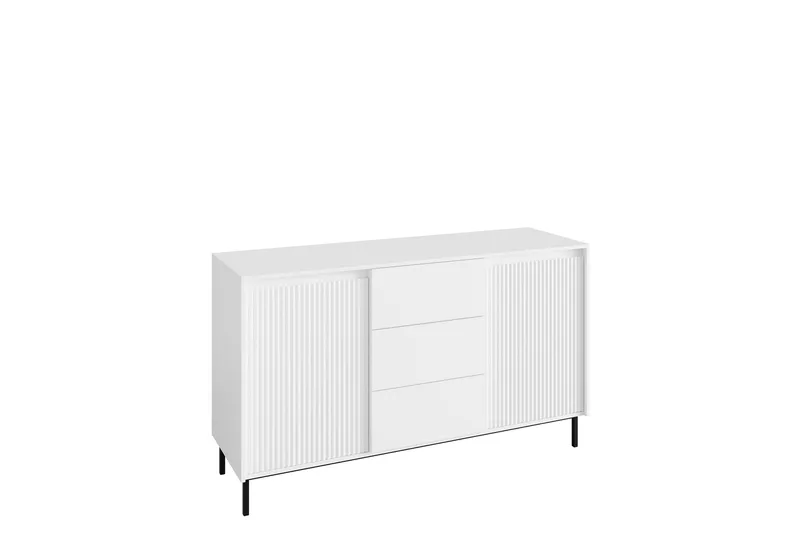 Bjurholm Byrå 153 cm, Vit