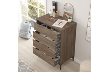 Rinorea Byrå 72x98,3 cm - Brun - Products - Förvaring - Förvaringsmöbler - Byrå - Hallbyrå