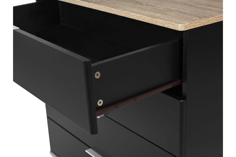 Walpi Byrå 79 cm - Svart - Products - Förvaring - Förvaringsmöbler - Byrå - Hallbyrå