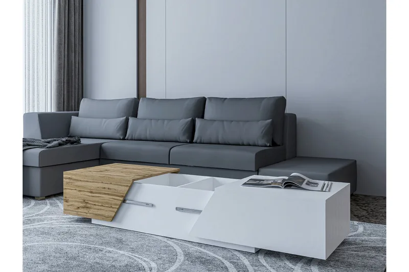 Carbost Möbelset För Vardagsrum White - Products - Förvaring - Förvaringsmöbler - Möbelset för vardagsrum