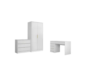 Gudelia Möbelset För Vardagsrum - Vit - Products - Förvaring - Förvaringsmöbler - Möbelset för vardagsrum