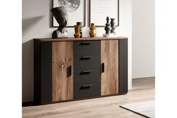 Joannie Förvaringskista 132 cm - Mörkbrun/Svart - Products - Förvaring - Förvaringsmöbler - Förvaringskista & sängkista