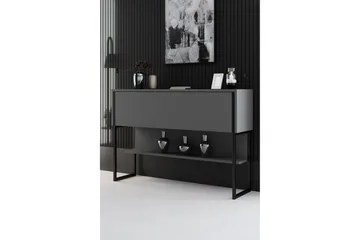 Luxe Byrå 120 cm - Svart/Antracit - Products - Förvaring - Förvaringsmöbler - Byrå