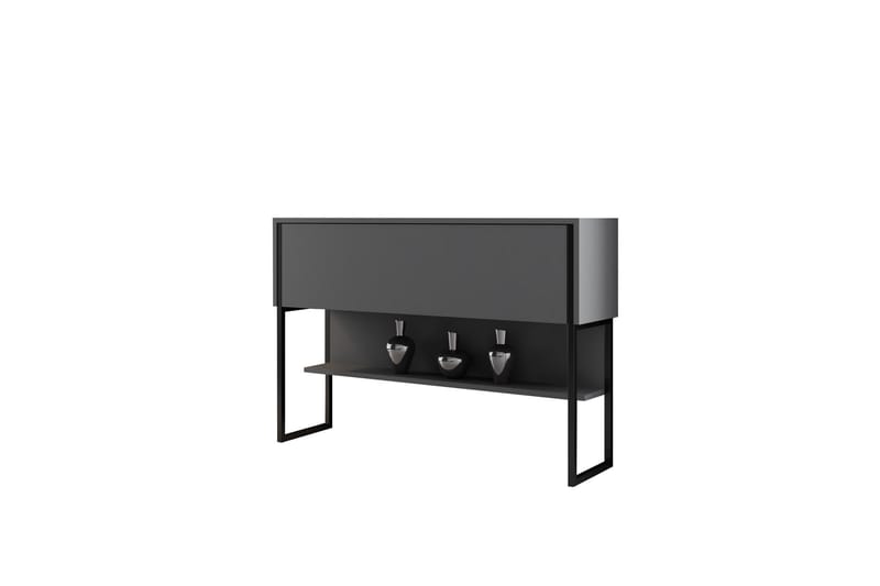 Luxe Byrå 120 cm - Svart/Antracit - Products - Förvaring - Förvaringsmöbler - Byrå