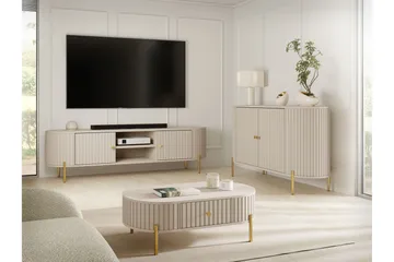 Maggio Möbelset För Vardagsrum - Beige - Products - Förvaring - Förvaringsmöbler - Möbelset för vardagsrum
