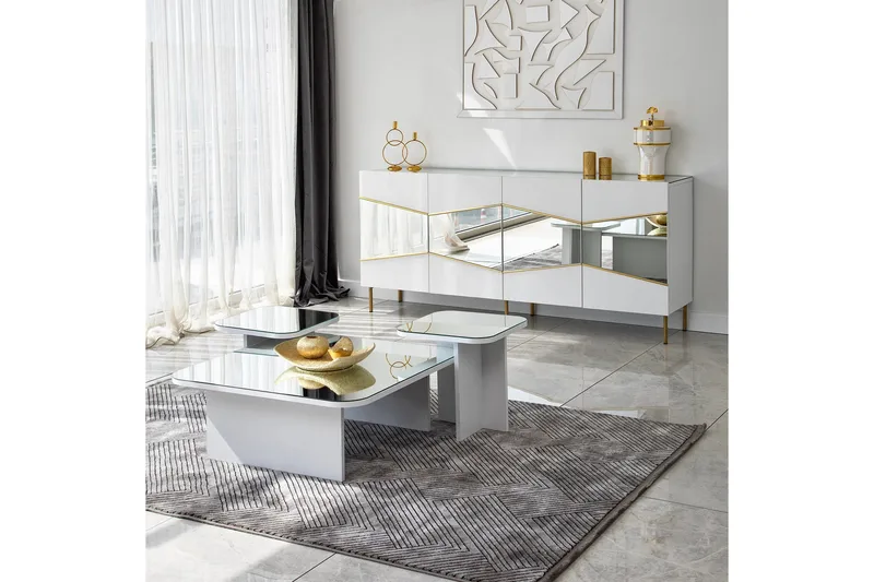 Mami Konsollbord 180 cm - Vit - Products - Förvaring - Förvaringsmöbler - Sideboard & skänk