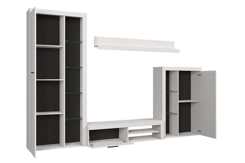 Rumba Soffgrupp - Ek - Products - Förvaring - Förvaringsmöbler - Möbelset för vardagsrum