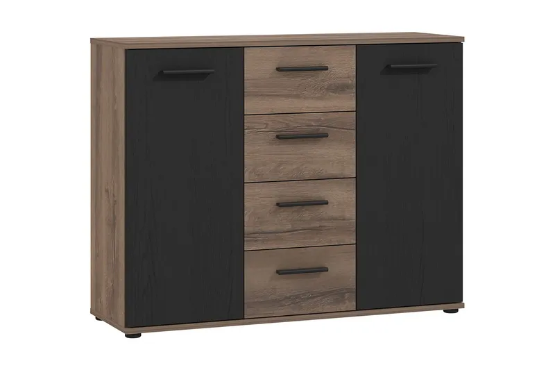 Sredets Sideboard 34x105 cm, Brun/Svart