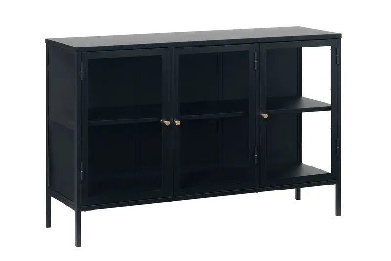 Umbri Sideboard 3 delar 132 cm - Svart - Products - Förvaring - Förvaringsmöbler - Sideboard & skänk