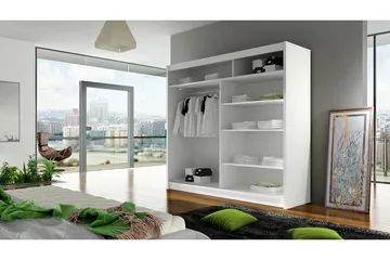 Garderob Prag LED-belysning - Svart - Products - Förvaring - Garderober & garderobssystem