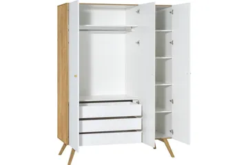 Nature Garderob Vit/Natur - VOX - Products - Förvaring - Garderober & garderobssystem - Garderobsskåp