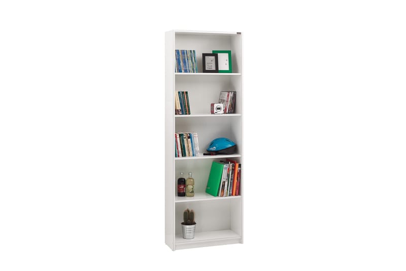 Bokhylla 170x58 cm - Vit - Products - Förvaring - Hylla - Bokhylla