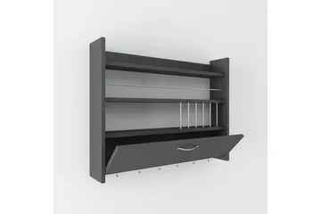Rovdane Kryddhylla 85x15 cm - Antracit - Products - Förvaring - Hylla - Förvaringshylla - Kryddhylla & kryddställ