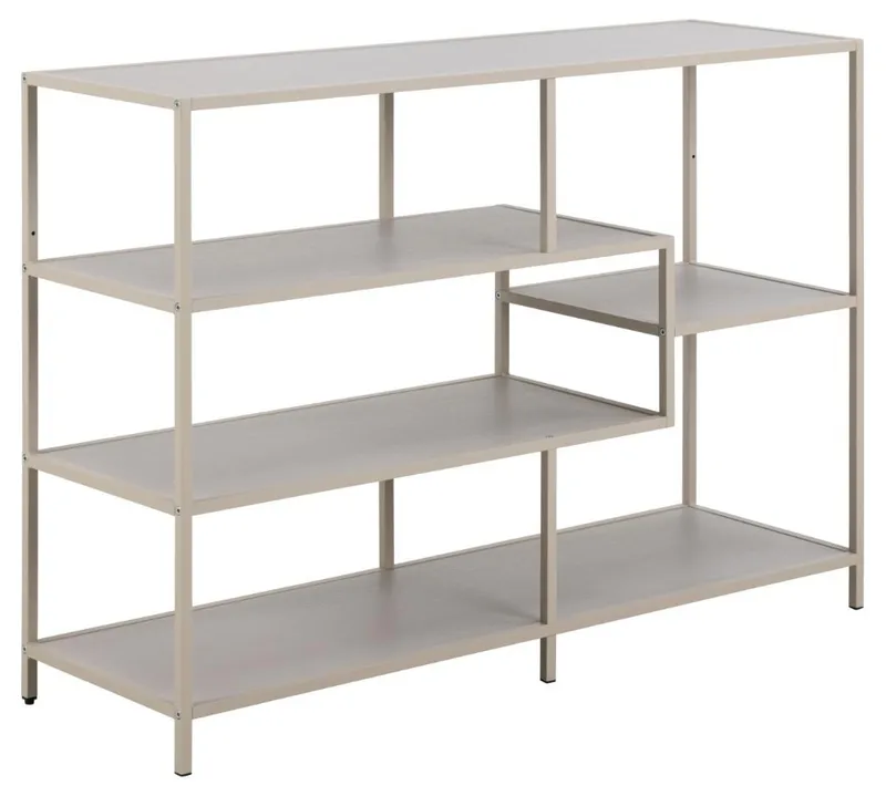 Hasslevik Bokhylla 114 cm, Grå