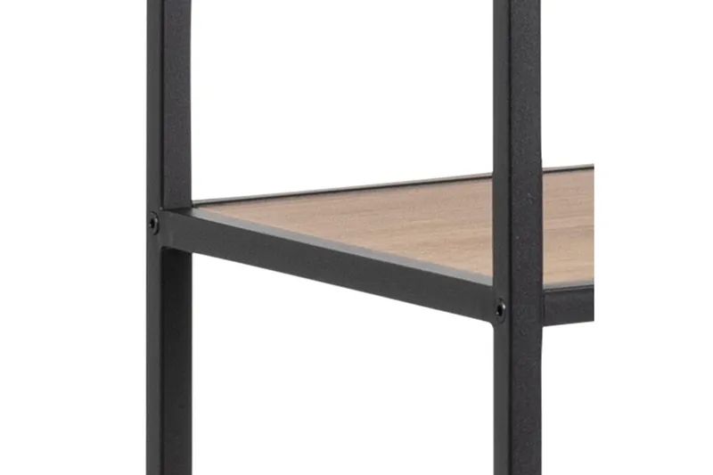 Hasslevik Bokhylla 135x35 cm 4 Hyllor - Natur/Matt Svart - Products - Förvaring - Hylla - Bokhylla