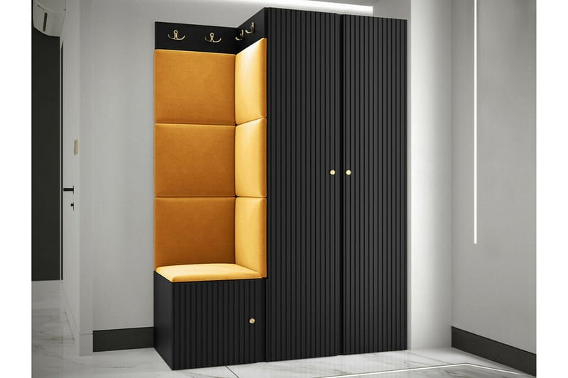 Dunvegan Highboard Black - Products - Förvaring - Skåp - Förvaringsskåp