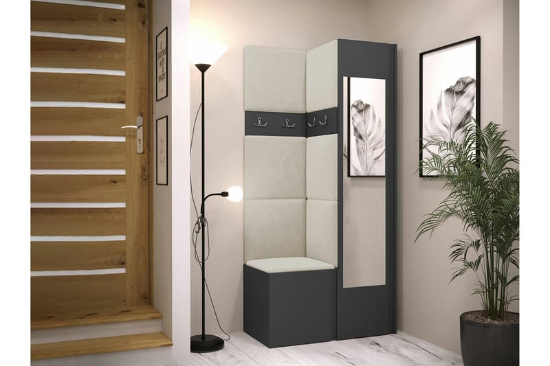 Dunvegan Highboard Graphite - Products - Förvaring - Skåp - Förvaringsskåp