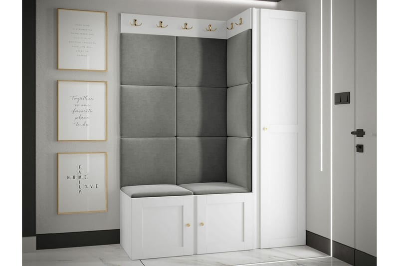 Dunvegan Highboard White - Products - Förvaring - Skåp - Förvaringsskåp