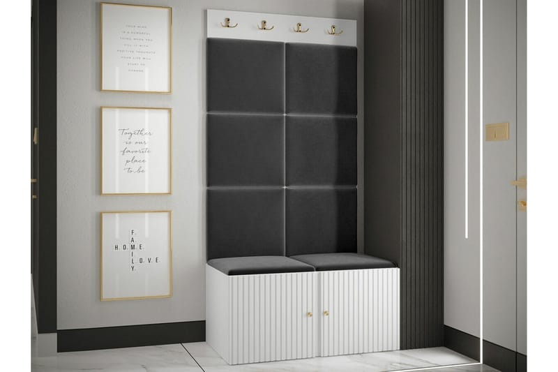 Dunvegan Highboard White - Products - Förvaring - Skåp - Förvaringsskåp