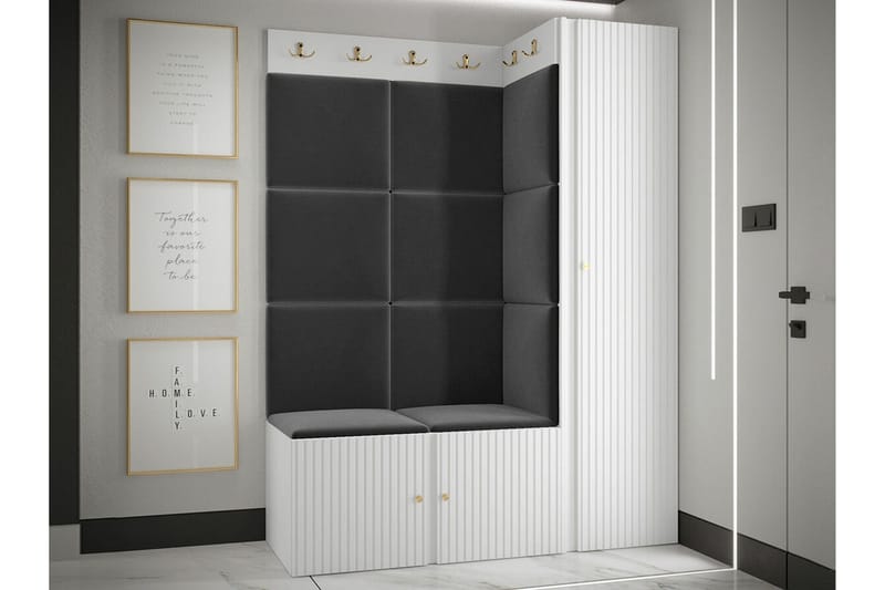 Dunvegan Highboard White - Products - Förvaring - Skåp - Förvaringsskåp