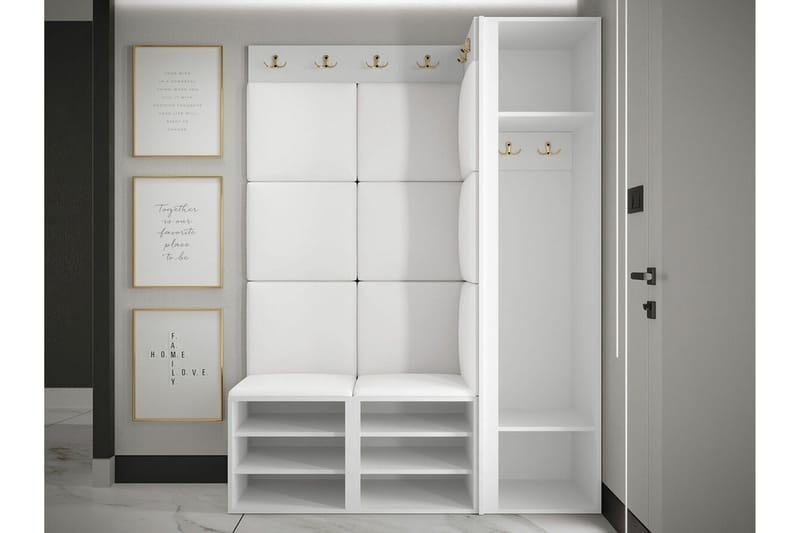 Dunvegan Highboard White - Products - Förvaring - Skåp - Förvaringsskåp