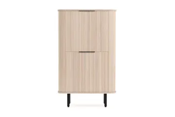 Kopparbo Högskåp Vitlaserad Ek - Ljust vitlaserat ekträ - Products - Förvaring - Skåp - F örvaringsskåp