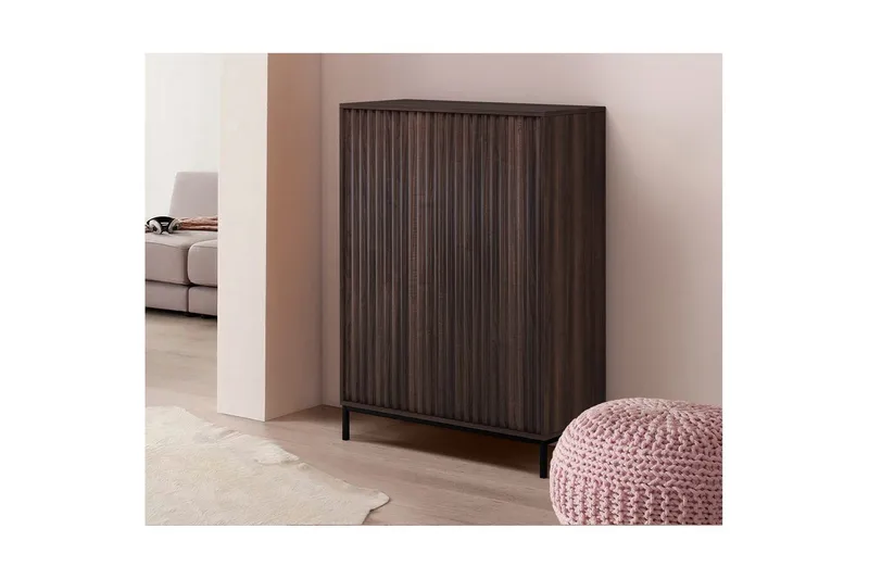 Högskåp Celine Brun - Brun - Products - Förvaring - Skåp - Förvaringsskåp