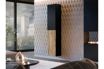 Kangana Highboard - Brun/Svart - Products - Förvaring - Skåp - Förvaringsskåp