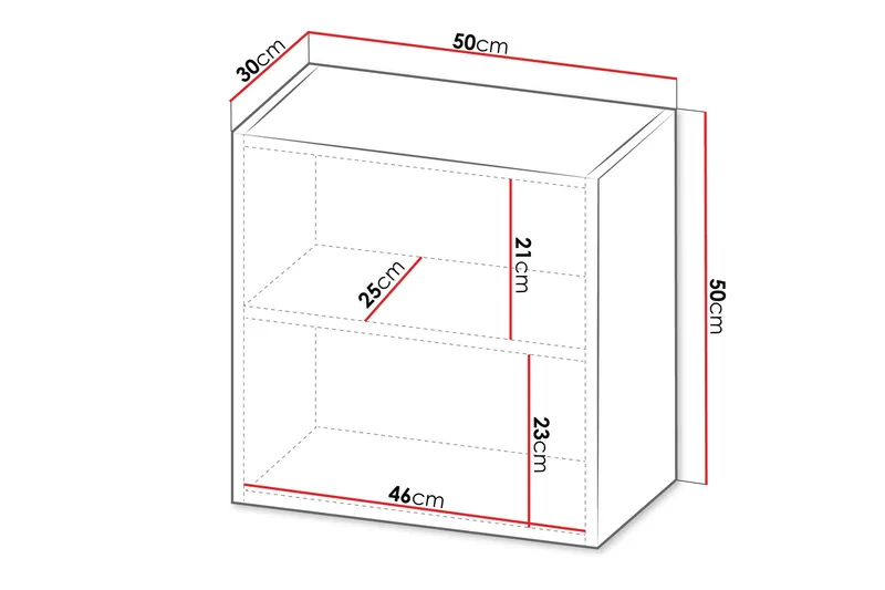 Kangana Highboard - Svart/Brun - Products - Förvaring - Skåp - Förvaringsskåp