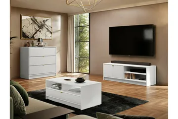 Novaj Highboard - Vit - Products - Förvaring - Skåp - Förvaringsskåp