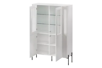 Sherie Vitrinskåp 110x160 cm - Brun - Products - Förvaring - Skåp - Vitrinskåp