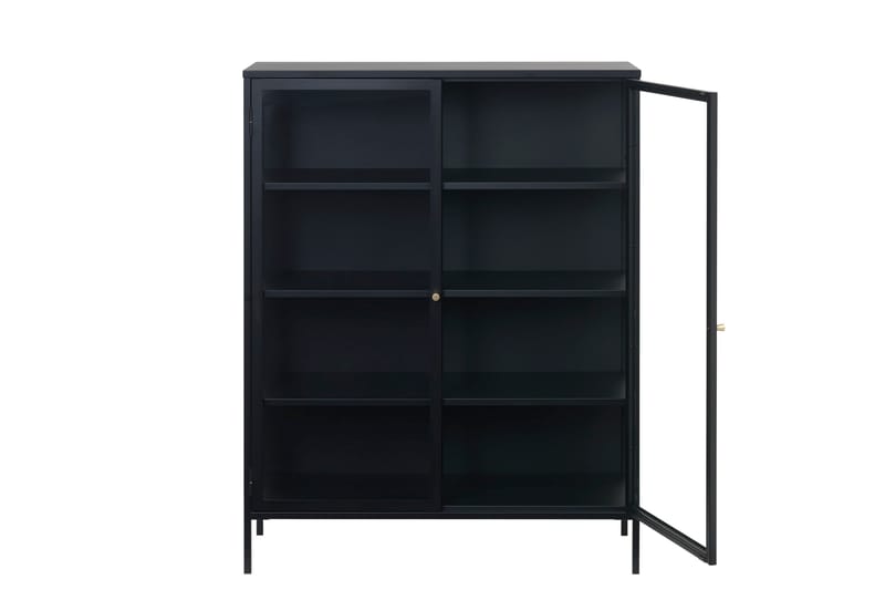 Umbri Highboard 110x140 cm - Svart - Products - Förvaring - Skåp - Förvaringsskåp