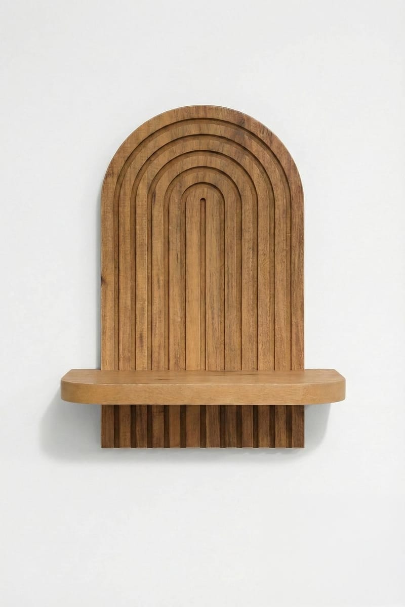 Hasina Vägghylla 26x35x13 cm, Ek