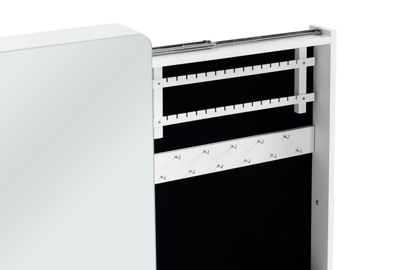 Rogue Smyckesskåp med Spegel - Vit - Products - Förvaring - Småförvaring - Smyckesförvaring - Smyckesställ & smyckesskrin