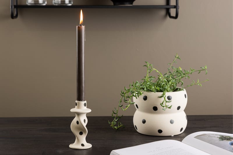 Glory Ljusstake 6x12 cm - Vit - Products - Inredning - Ljus & dofter - Ljusstakar & ljuslyktor