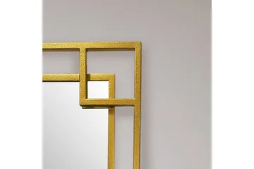 Spegel Wohnling Fyrkantig Geometrisk 60 cm Metallram Modern - Products - Inredning - Spegel - Hallspegel