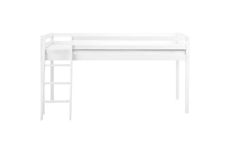 Låg våningssäng Ascoux - Vit - Products - Möbler - Barnmöbler - Barnsäng & juniorsäng - Loftsäng barn