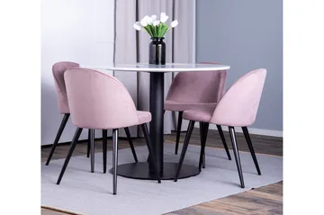 Admira Matgrupp med 4 Valeri Matstolar - Products - Möbler - Bord & matgrupp - Matgrupp