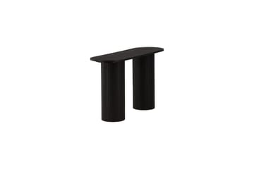 Bianca Sidobord 130x40x72 cm Oval - Svart - Products - Möbler - Bord & matgrupp - Avlastningsbord & sidobord - Brickbord & småbord