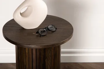 Bianca Sidobord 40x65 cm Runt - Brun - Products - Möbler - Bord & matgrupp - Avlastningsbord & sidobord - Piedestal & blompiedestal