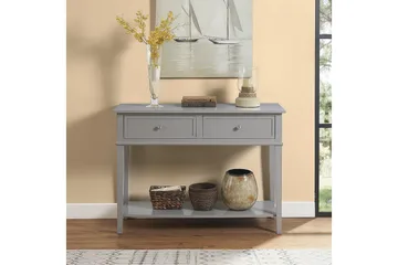 Franklin Konsollbord 104 cm Grå - Dorel Home - Products - Möbler - Bord & matgrupp - Avlastningsbord & sidobord - Konsolbord & hallbord