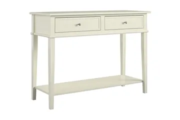 Franklin Konsollbord 104 cm Vit - Dorel Home - Products - Möbler - Bord & matgrupp - Avlastningsbord & sidobord - Konsolbord & hallbord