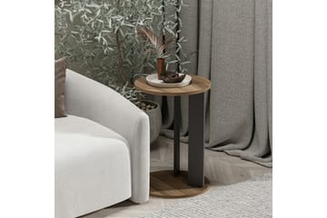 Haelyn Sidobord 34 cm - Valnöt/Antracit - Products - Möbler - Bord & matgrupp - Avlastningsbord & sidobord - Brickbord & småbord