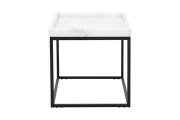 Kungshult Sidobord 60 cm - Vit/Svart - Products - Möbler - Bord & matgrupp - Avlastningsbord & sidobord - Brickbord & småbord