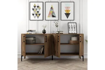 Levents Avlastningsbord 180 cm - Valnöt - Products - Möbler - Bord & matgrupp - Avlastningsbord & sidobord - Konsolbord & hallbord